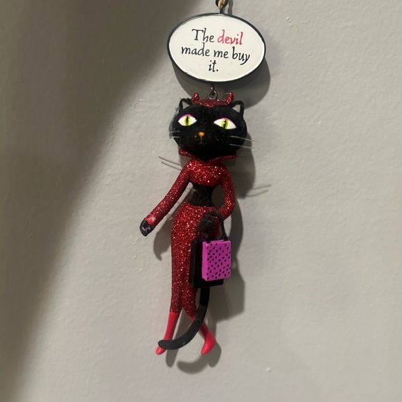 2 Hallmark sassy Cat ornament - Picture 2 of 9